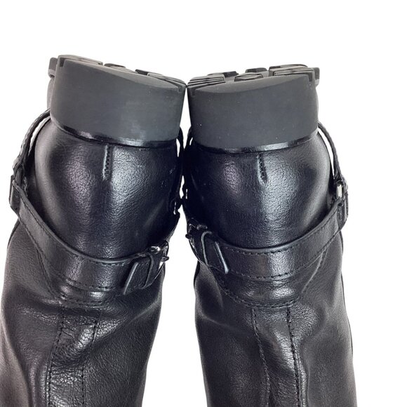 Coach Valterra Sport Mid-Calf Leather Womens 7B Riding Boots Black - Picture 7 of 13